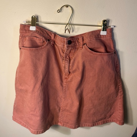 Dresses & Skirts - Universal Thread Pink Denim Skirt